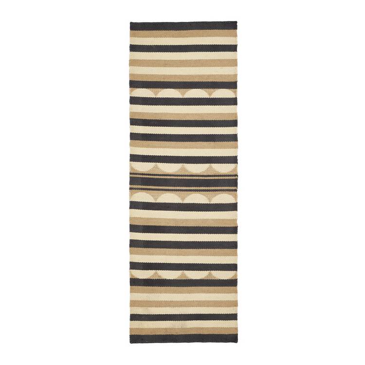 Habitat Scalloped Stripe runner 66x200cm, imported from the UK