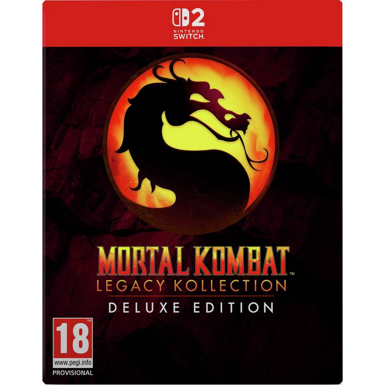 Mortal Kombat Legacy Kollection Deluxe Edition Nintendo Switch 2, UK version