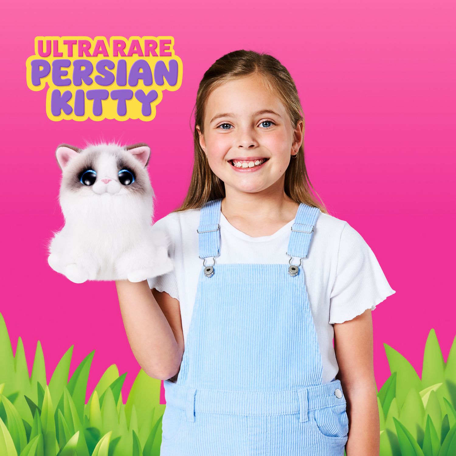 Pets Alive Smitten Kittens Series 2 interactive soft toy 20.5cm, UK version