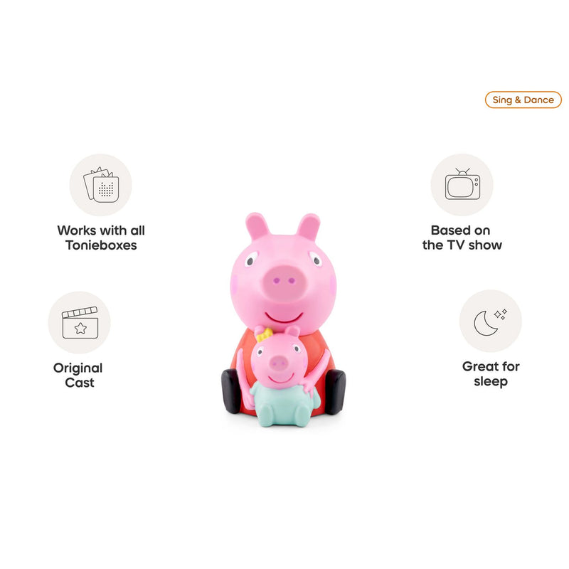 Tonies Peppa Pig The New Baby audio Tonie character - British product