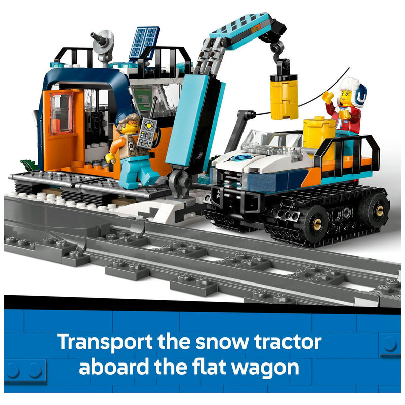 LEGO City Arctic Polar Express train set 60470 1517 pieces (British brand)