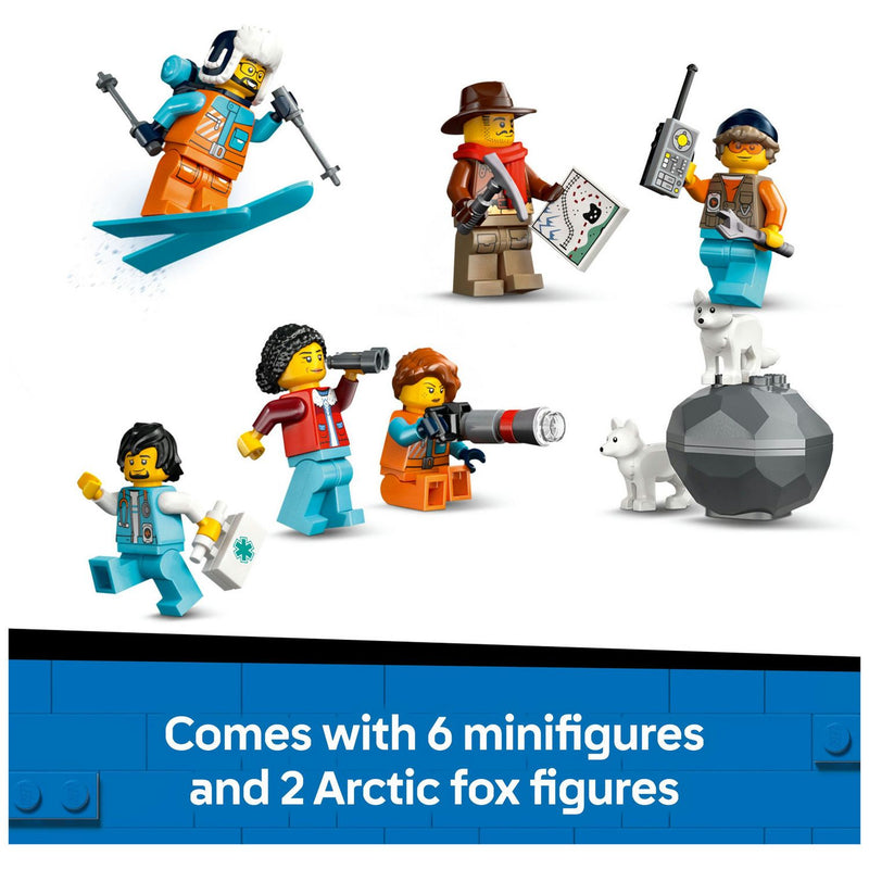 LEGO City Arctic Polar Express train set 60470 1517 pieces (British brand)