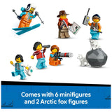 LEGO City Arctic Polar Express train set 60470 1517 pieces (British brand)
