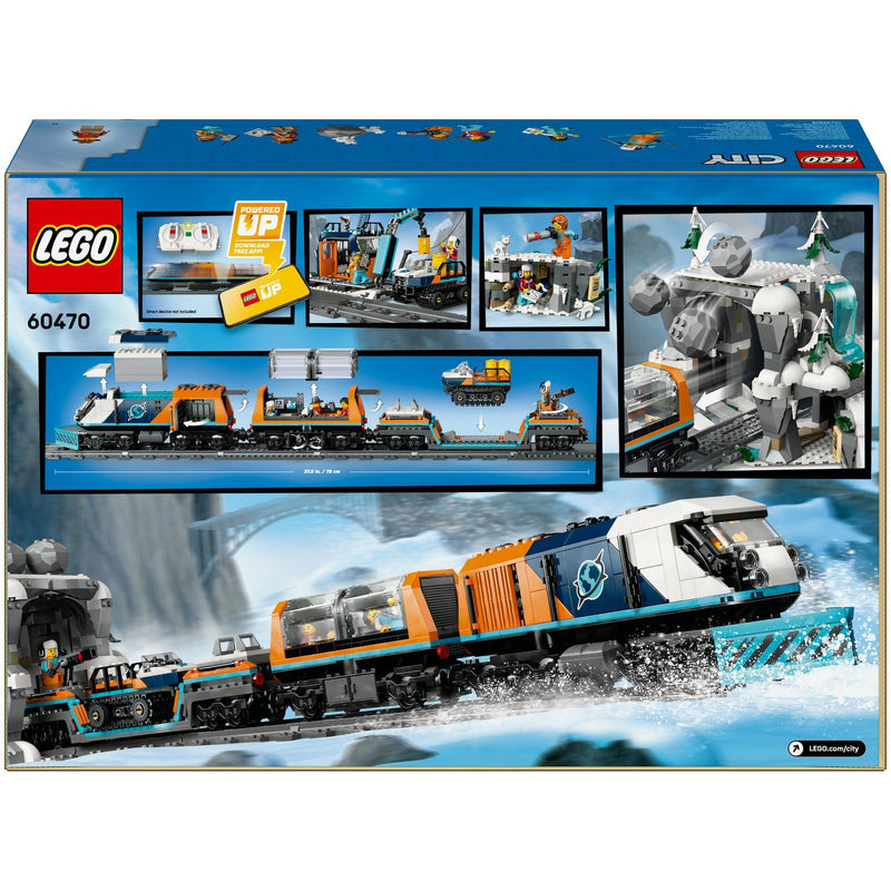 LEGO City Arctic Polar Express train set 60470 1517 pieces (British brand)