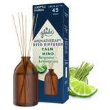 Glade Aromatherapy Reed Diffuser Calm Mind with Bergamot & Lemongrass 80ml GOODS Sainsburys   