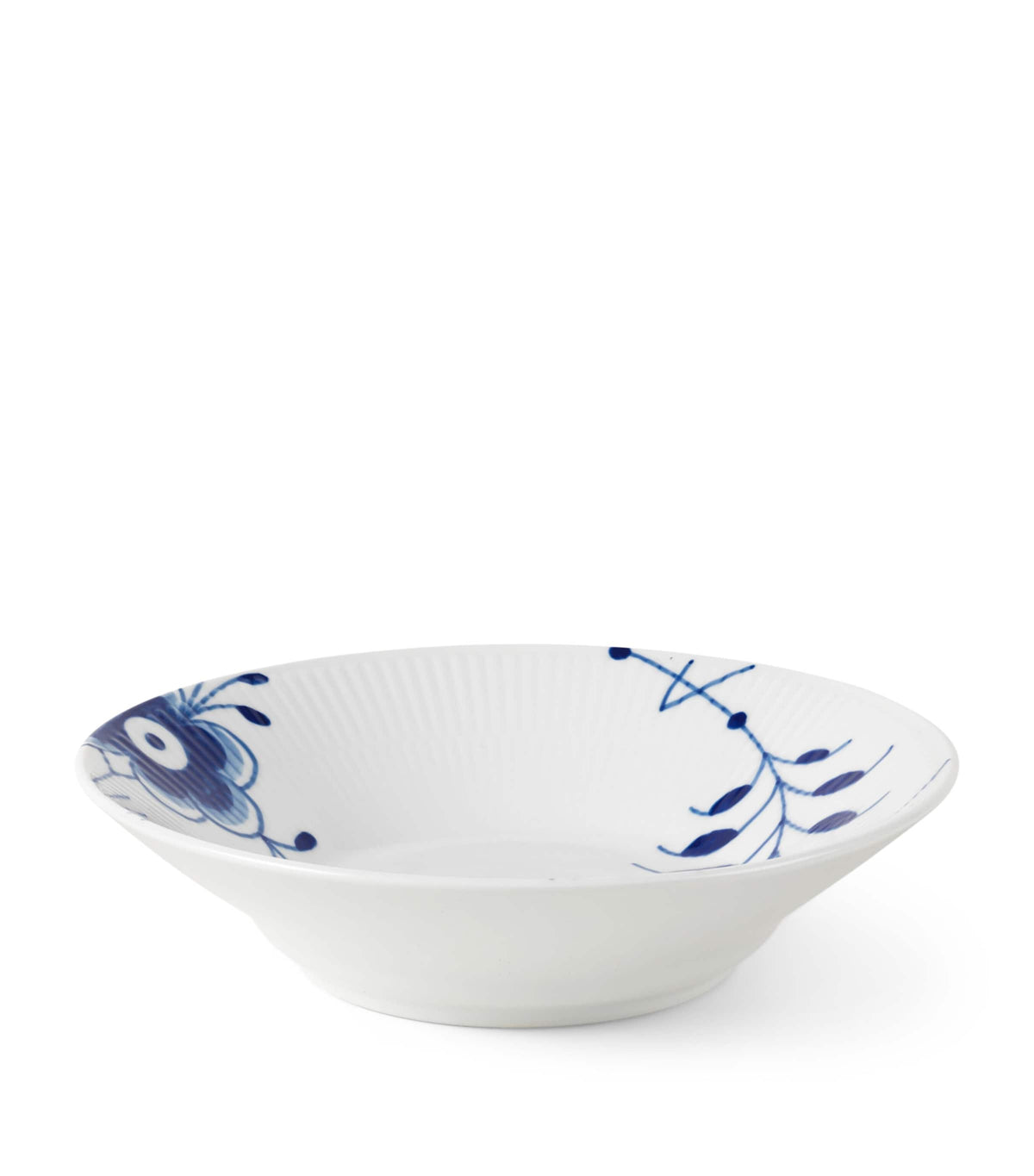 Royal Copenhagen Blue Fluted Mega porcelain bowl 21cm, imported from the UK
