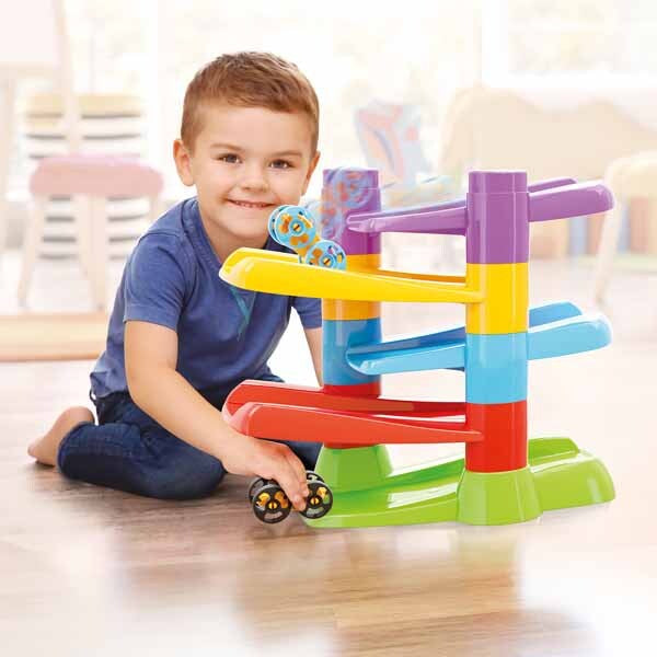 Quercetti FlipCar racetrack toy (British brand)