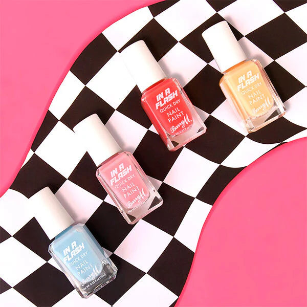 Barry M quick dry nail polish Breezy Blush - British product