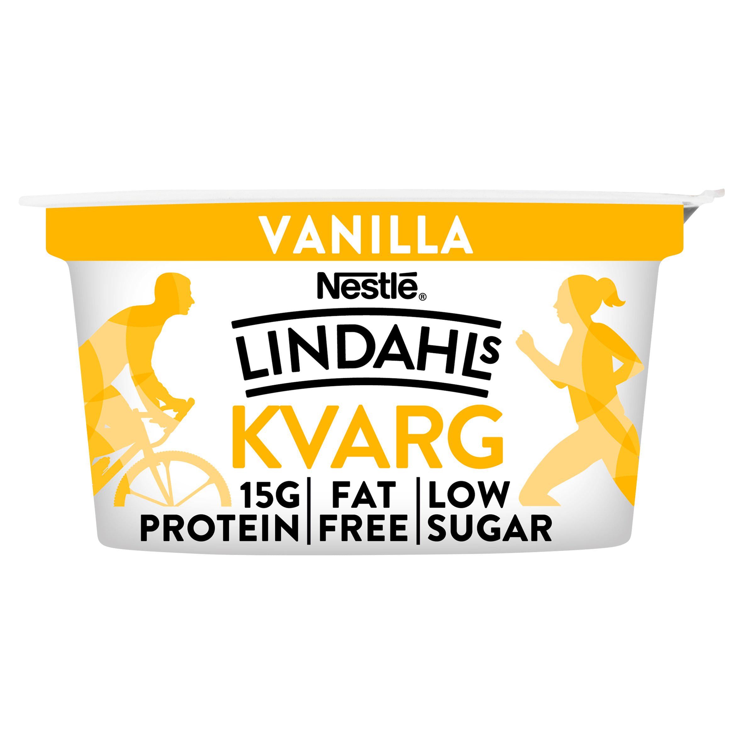 Lindahls Kvarg Vanilla Protein Yogurt 150g GOODS Sainsburys   