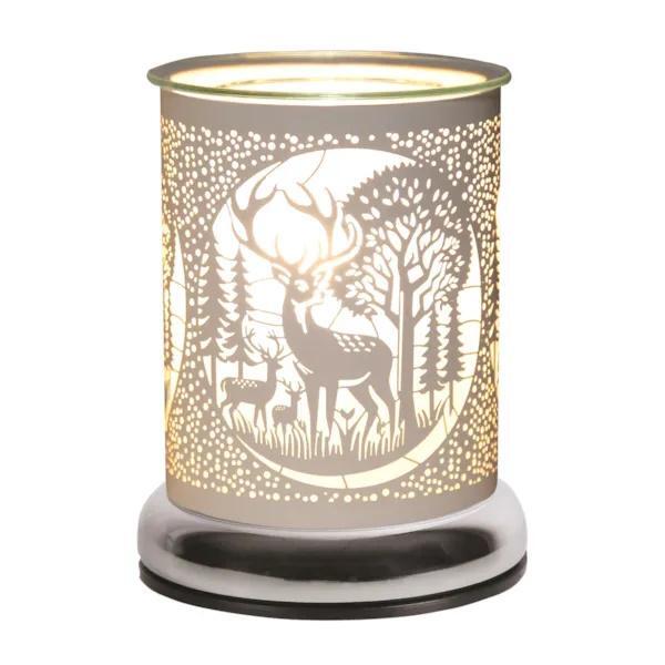 Aroma Accessories wax melter 17cm white deer design (British brand)