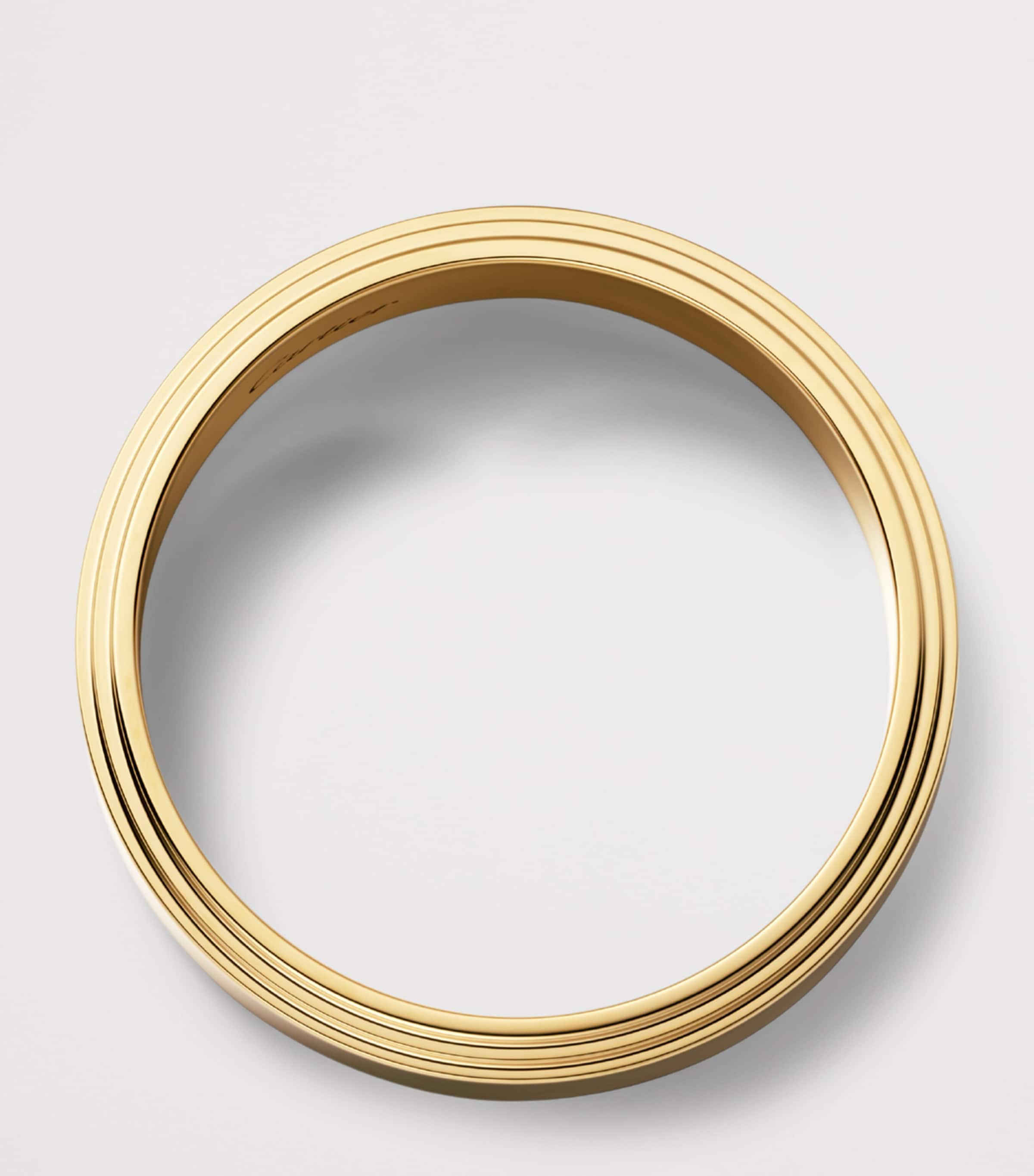 Cartier d'Amour wedding ring yellow gold 6mm UK version