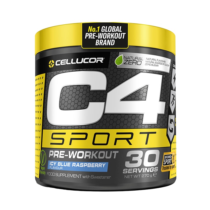 Cellucor C4 Sport Pre-Workout Fruit Punch 270g Pre Workout Supplements Holland&Barrett Blue Raspberry  