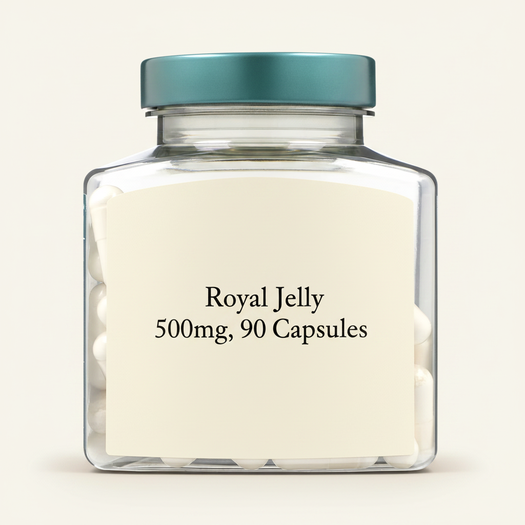 Holland & Barrett Royal Jelly 500mg 90 Capsules, UK version