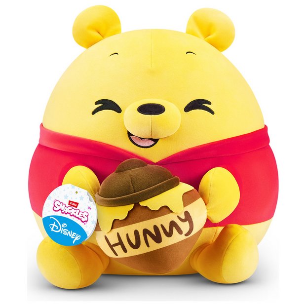 Snackles soft toy Winnie the Pooh honey 14 inch, UK version