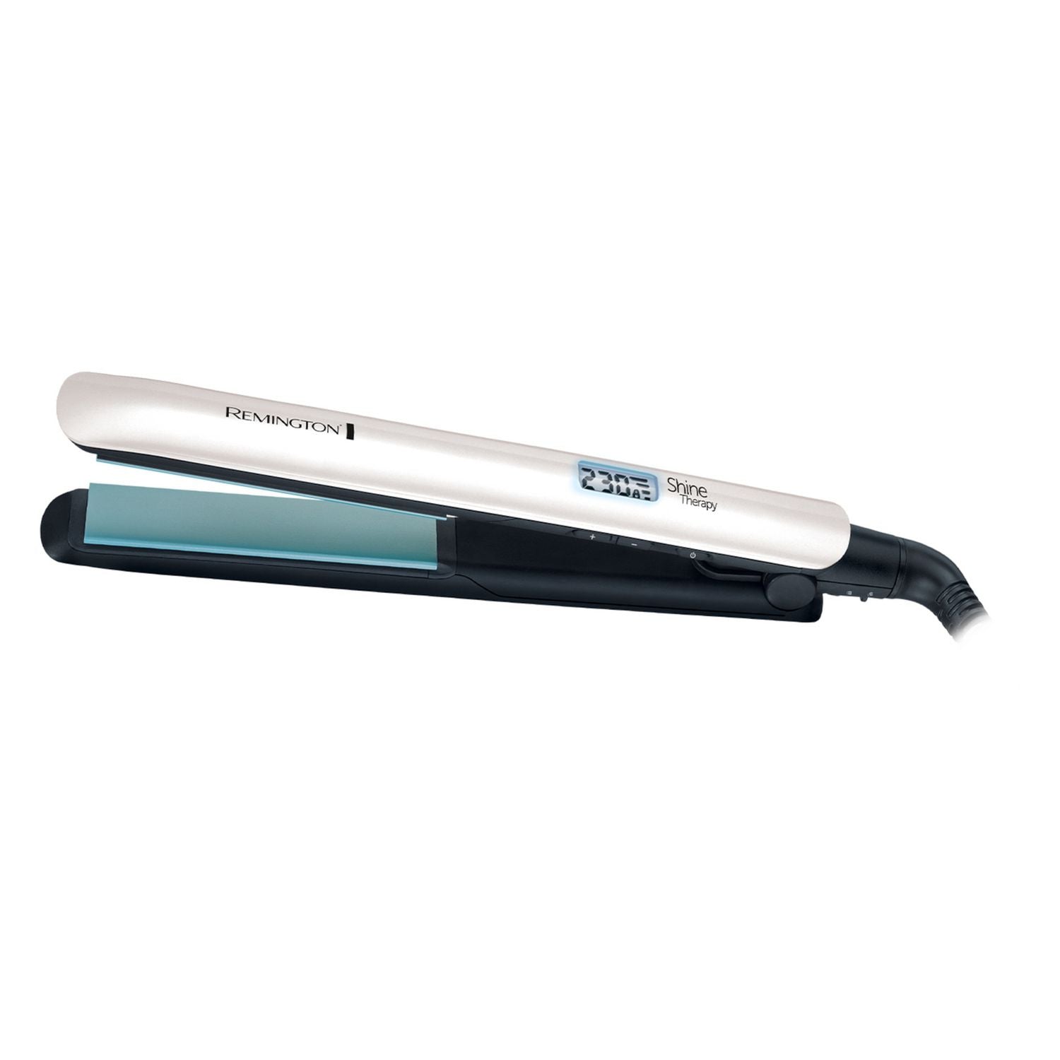 Remington Shine Therapy hair straightener - British brand