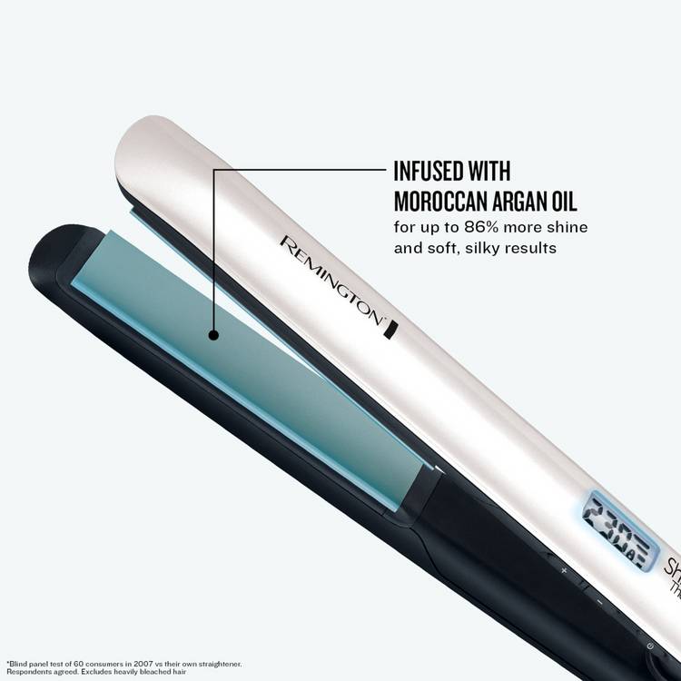 Remington Shine Therapy hair straightener - British brand