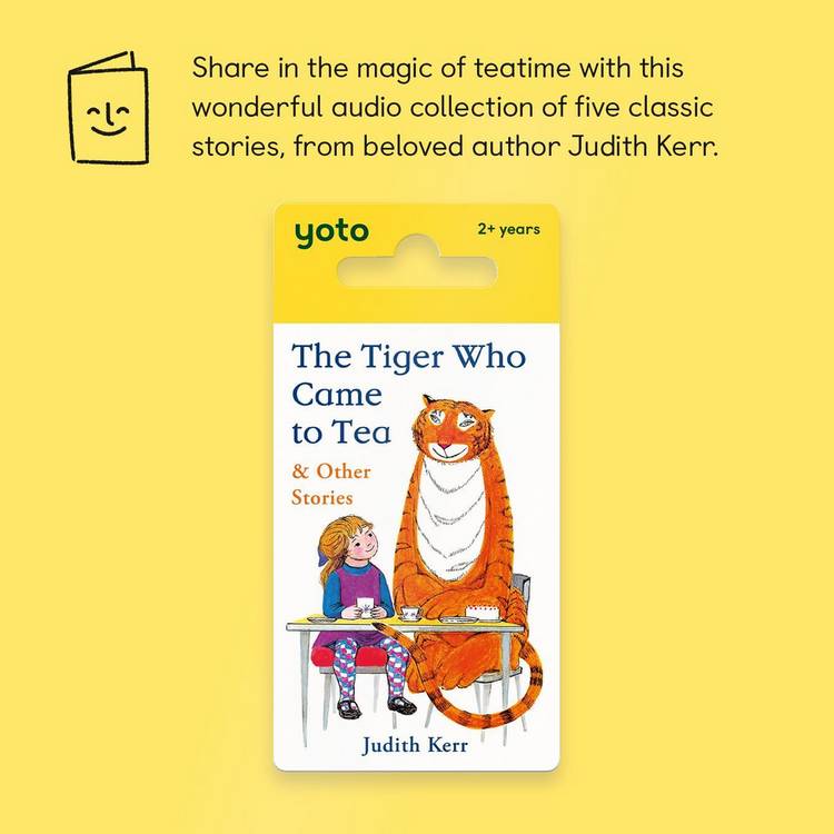 Yoto The Tiger Who Came To Tea audio card, UK version