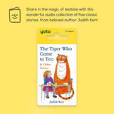 Yoto The Tiger Who Came To Tea audio card, UK version