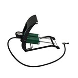 McGregor double foot pump with gauge and adaptors (British brand)