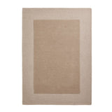 Habitat taupe wool cut pile rug 120x170cm, imported from the UK