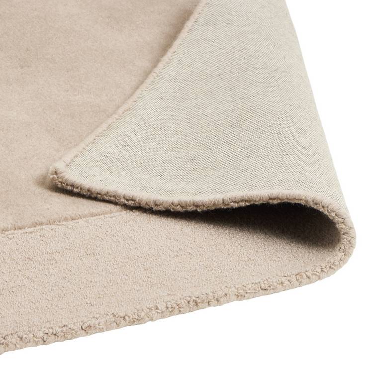 Habitat taupe wool cut pile rug 120x170cm, imported from the UK