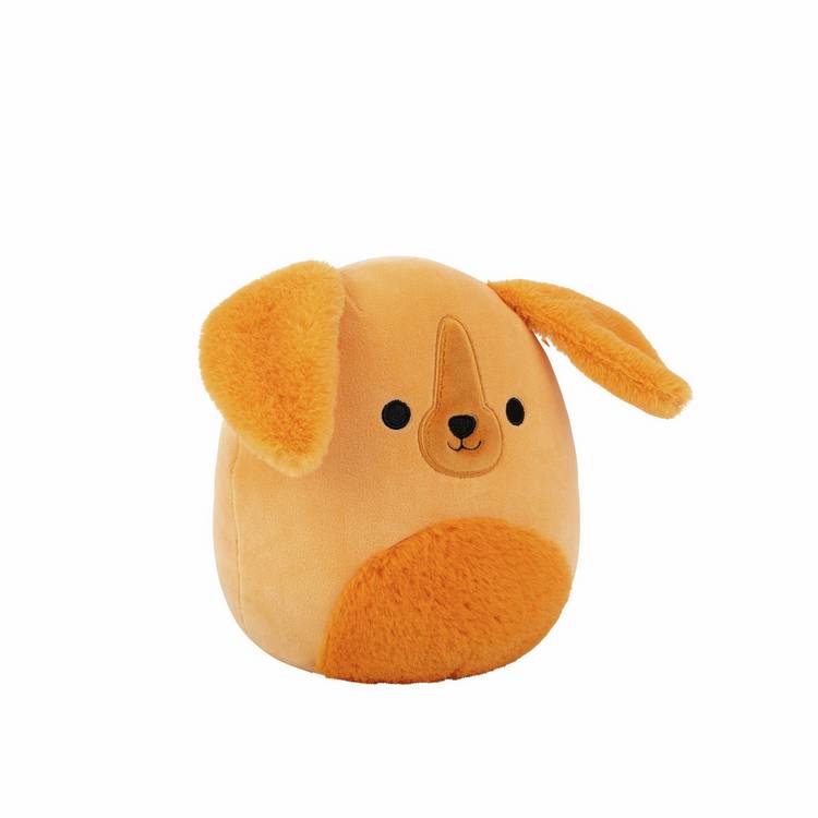 Squishmallows Finley the Brown Dog plush 7.5 inch, UK version