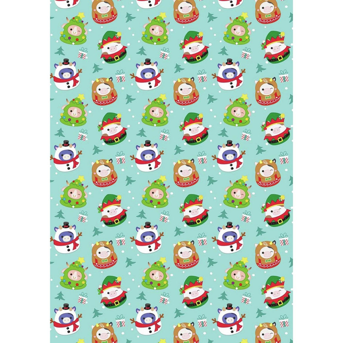 Argos Home Squishmallows wrapping paper 2 rolls, UK version
