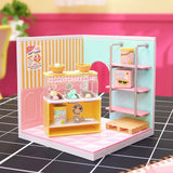 MGA Miniverse room starter pack pink craft set, imported from the UK