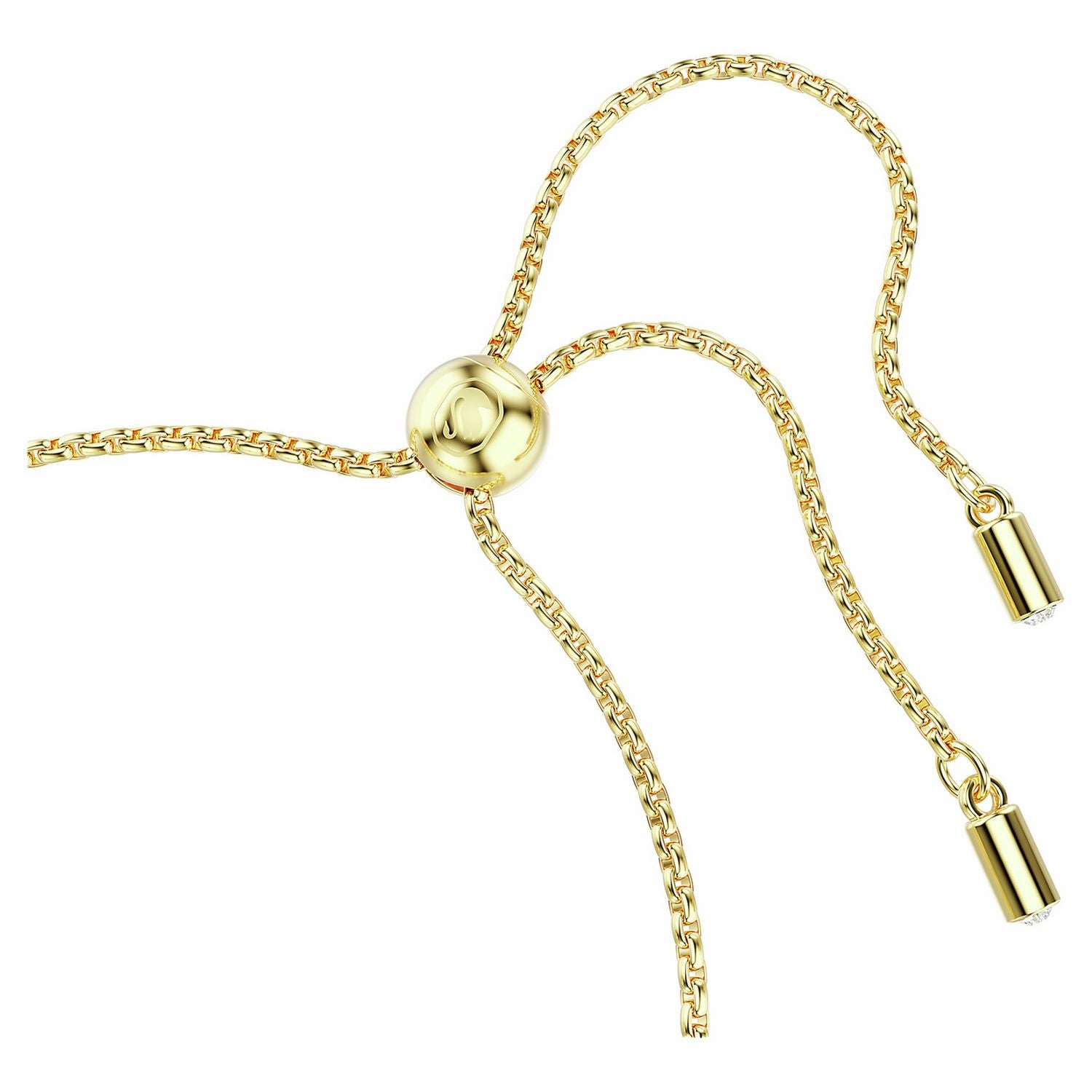 Swarovski gold-tone crystal tennis bracelet, imported from the UK