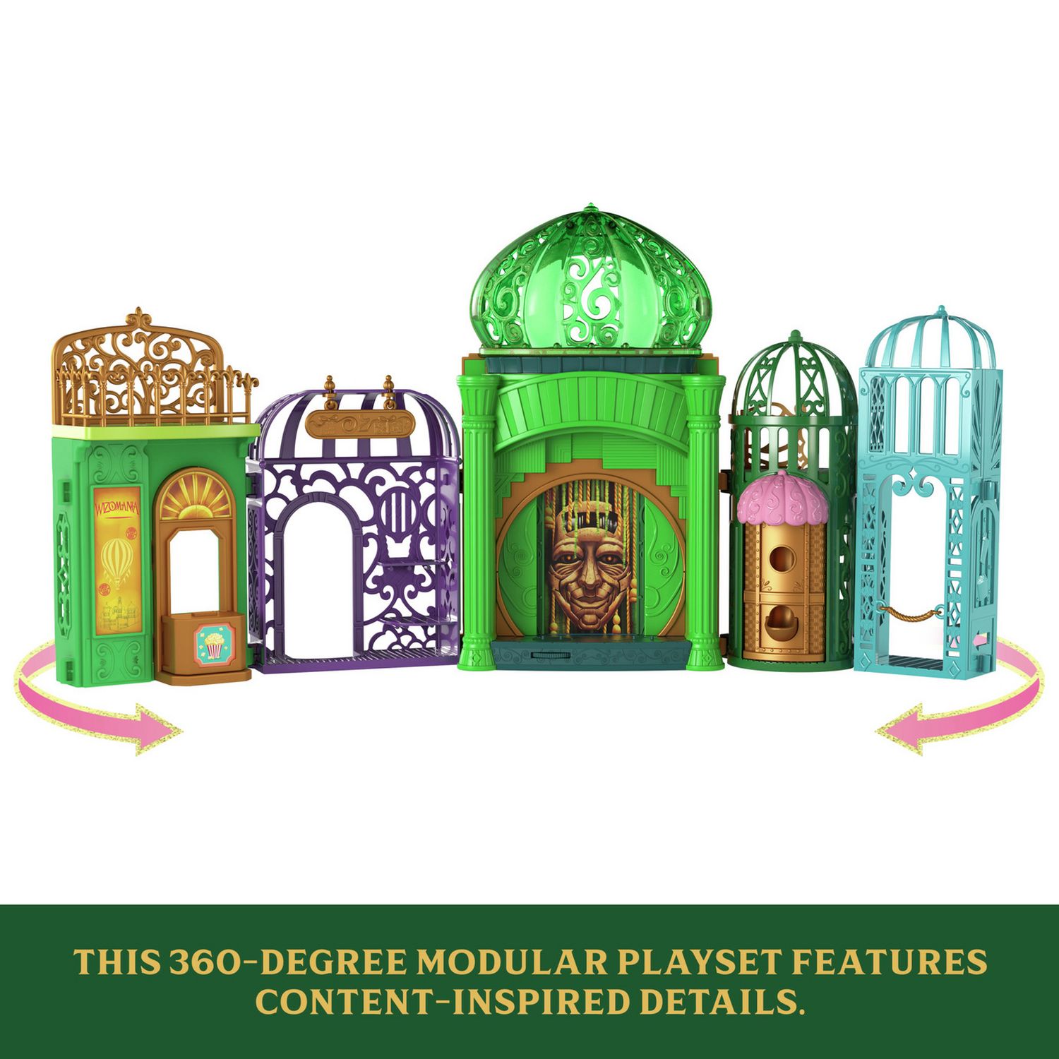 Wicked New World playset with Elphaba and Glinda dolls, UK version