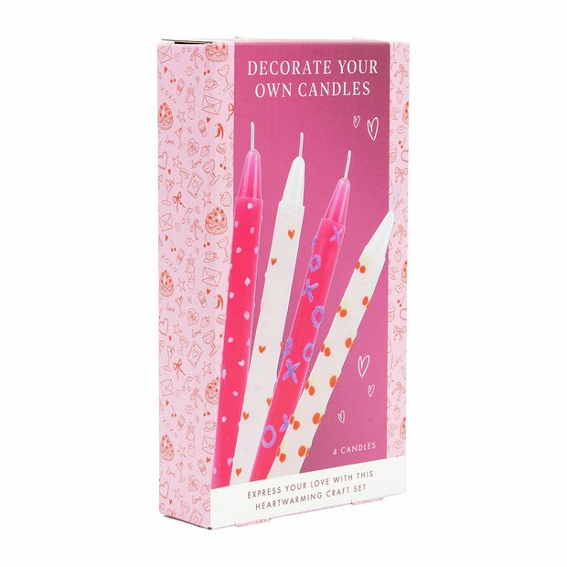 Professor Puzzle candle decorating kit set - British product