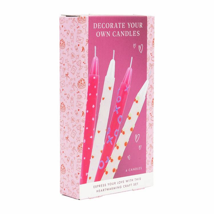Professor Puzzle candle decorating kit set - British product