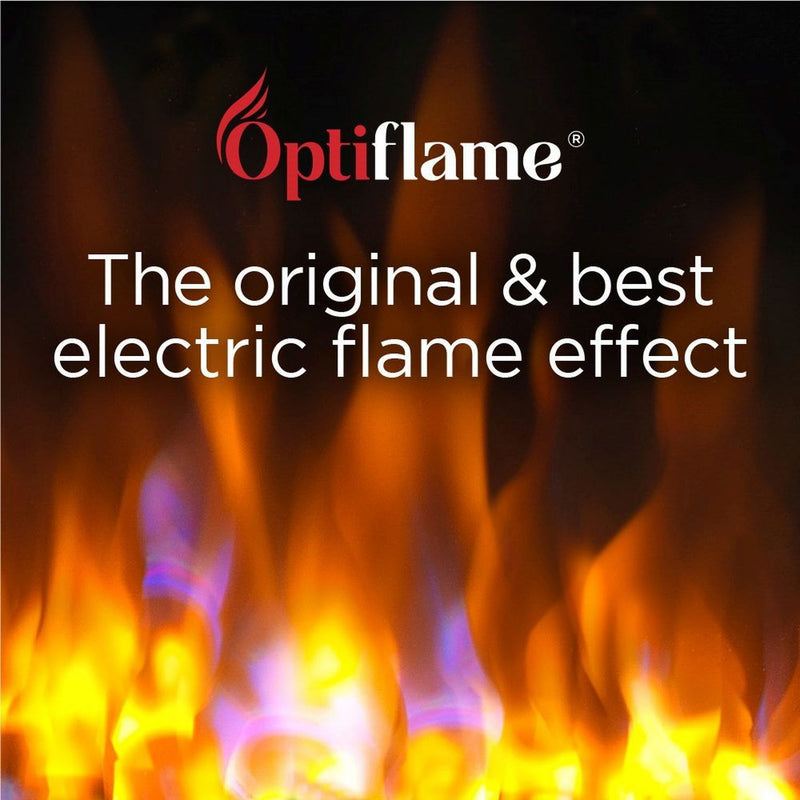 Dimplex Helmsdale brass electric fire 2kW, imported from the UK