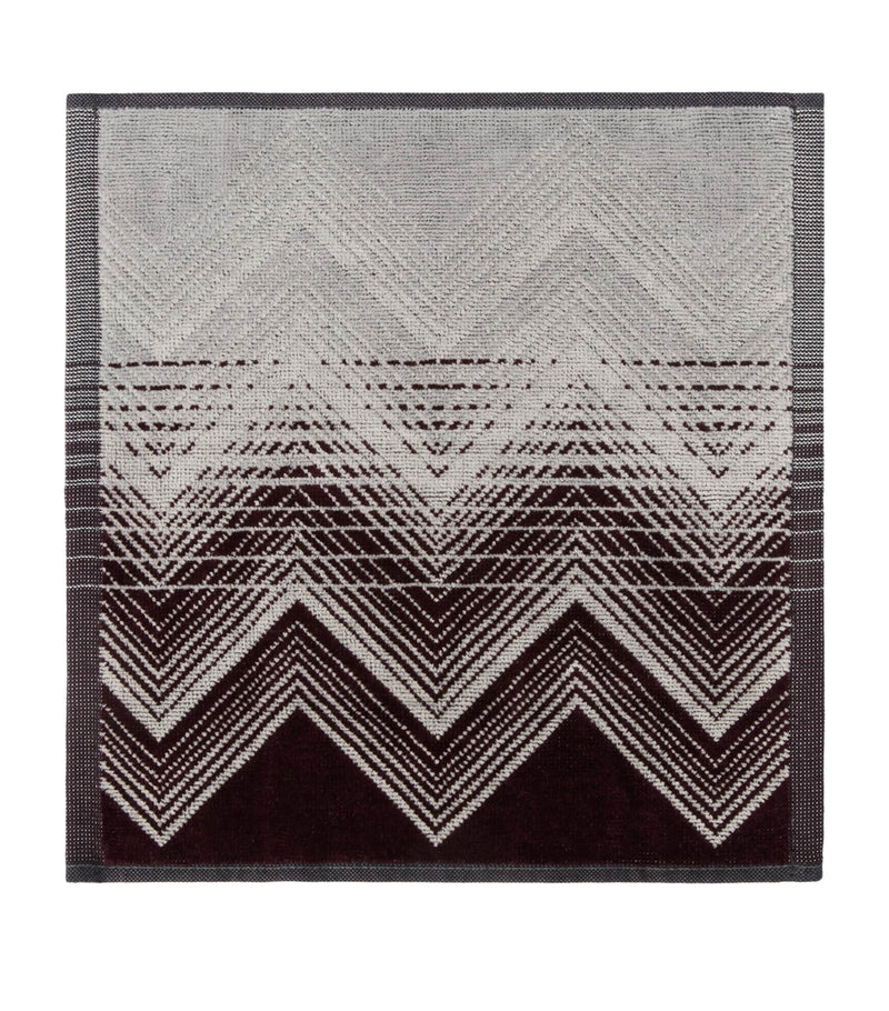 Missoni Home Marea facecloths set of 6 30cm - British product
