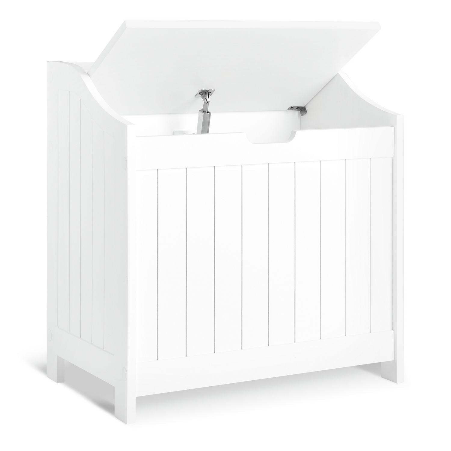 Argos Home monks bench linen bin white 100L (British brand)