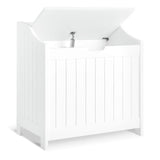 Argos Home monks bench linen bin white 100L (British brand)