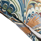 Habitat cotton marbled print blue bedding set single (British brand)