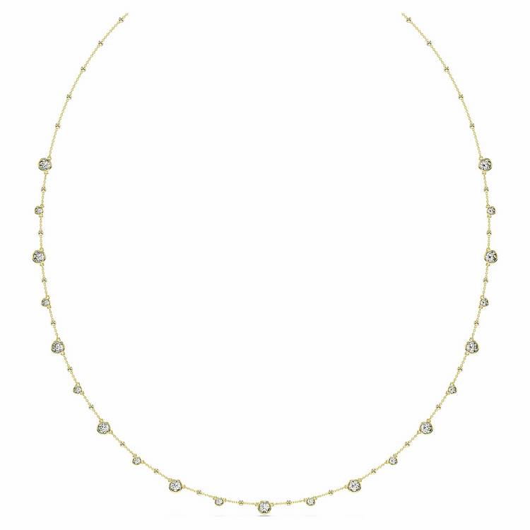 Swarovski Imber gold-tone necklace 80cm - British product