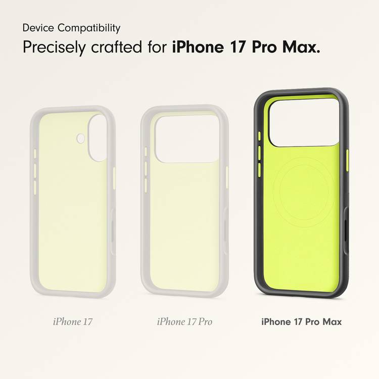 Beats iPhone 17 Pro Max rugged case MagSafe Everest Black (British brand)