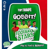 Top Trumps Goddit! puzzle game with World Football Stars theme - British product