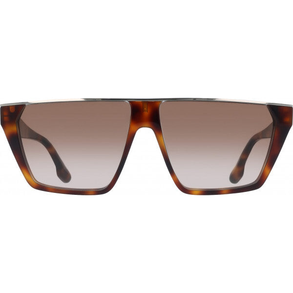 Victoria Beckham VB683S brown acetate sunglasses 58mm, imported from the UK