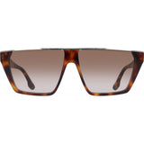 Victoria Beckham VB683S brown acetate sunglasses 58mm, imported from the UK