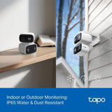 Tapo C246D dual-lens pan/tilt security camera, UK version