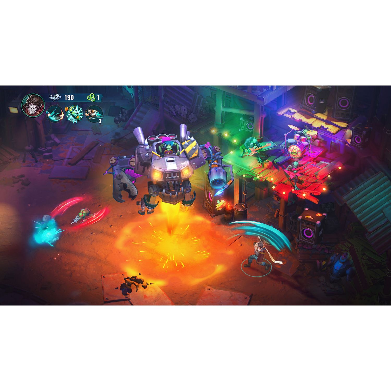 TMNT Splintered Fate Deluxe Edition PS5 game (British brand)