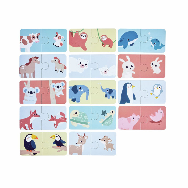 Chad Valley mom and baby puzzle 28 piece (British brand)