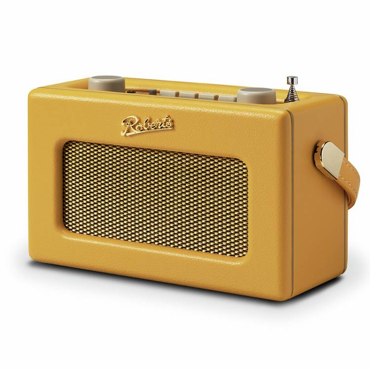 Roberts Revival Uno BT DAB radio yellow - British product