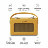 Roberts Revival Uno BT DAB radio yellow - British product