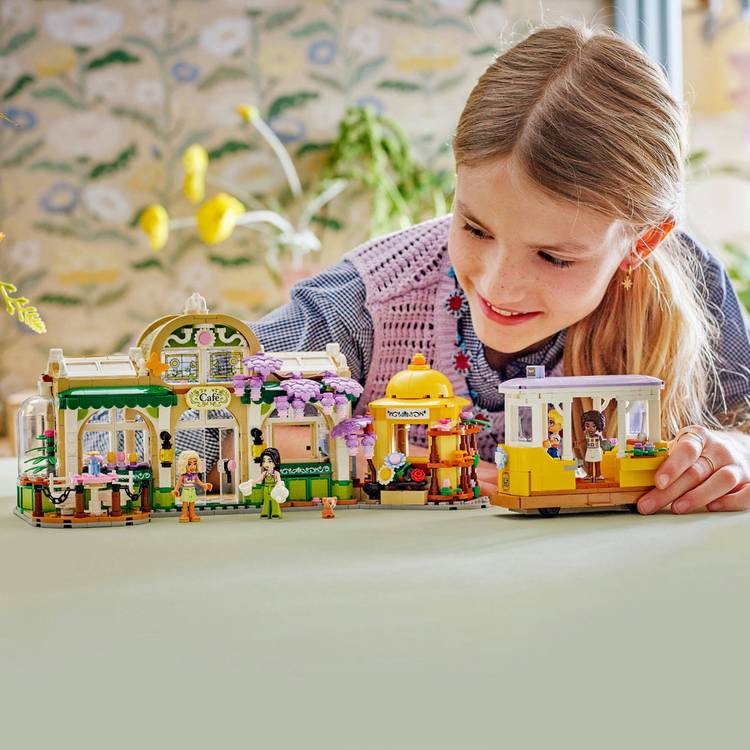 LEGO Friends Plant Café and Flower Shop building set (British brand)