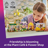LEGO Friends Plant Café and Flower Shop building set (British brand)
