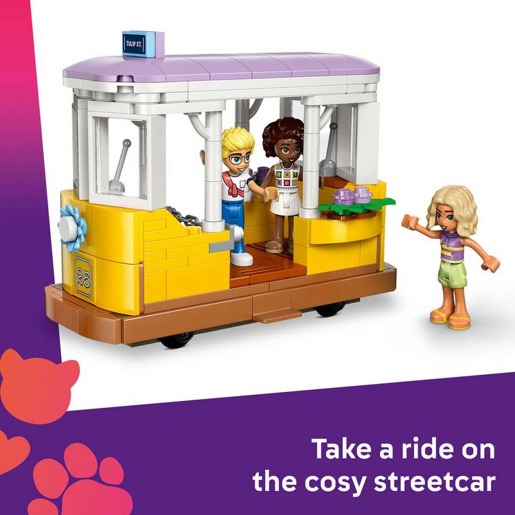 LEGO Friends Plant Café and Flower Shop building set (British brand)